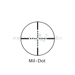 BARSKA Benchmark 4-16x50 Mil-Dot Tüfek Dürbünü