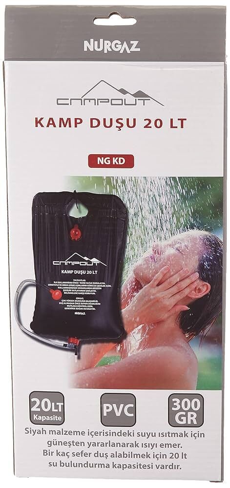 NURGAZ Campout Kamp Duşu 20 LT