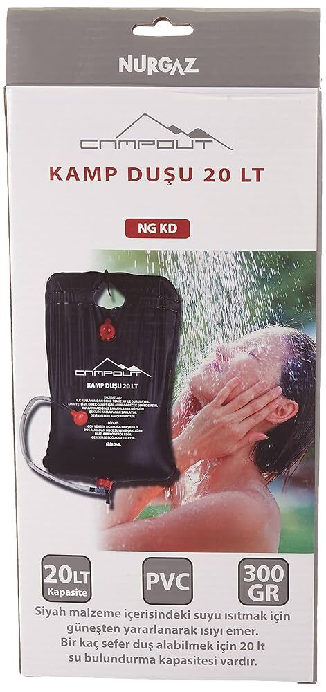NURGAZ Campout Kamp Duşu 20 LT