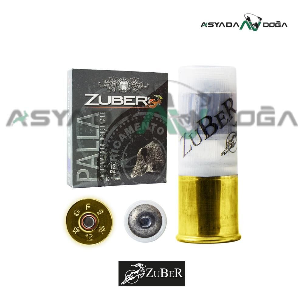 ZUBER 12 CAL 32 GR PALLA SLUG TEK KURSUN AV FİŞEĞİ