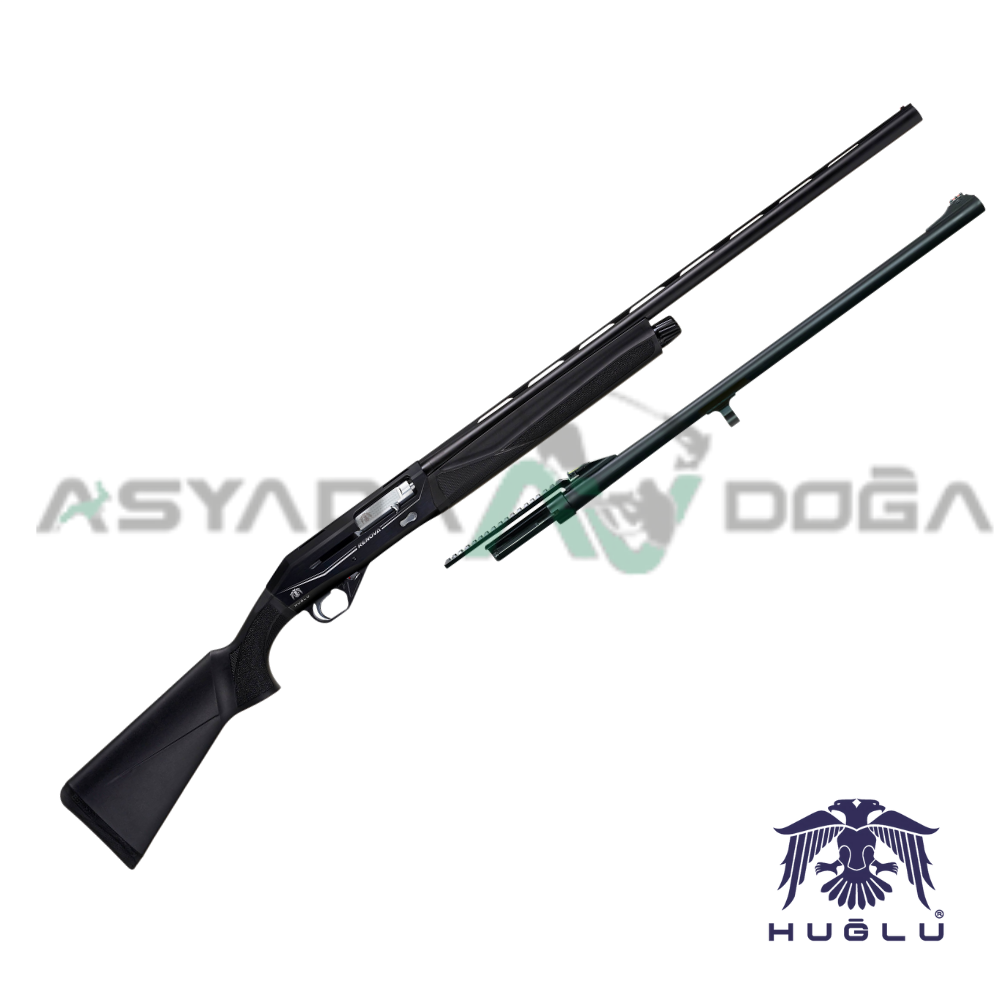 HUĞLU Renova Cantilever Combo Sentetik Yarı Otomatik Av Tüfeği (Çift Namlu)
