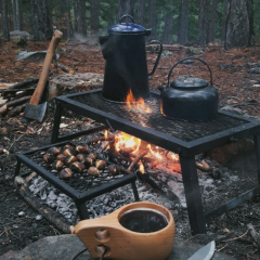 Nurgaz Ateş Üstü Izgara Mini+Çanta