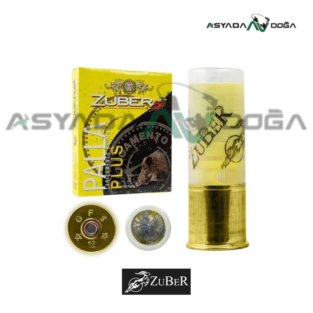 ZUBER 12 CAL 27 GR PLUS SLUG TEK KURSUN AV FİŞEĞİ