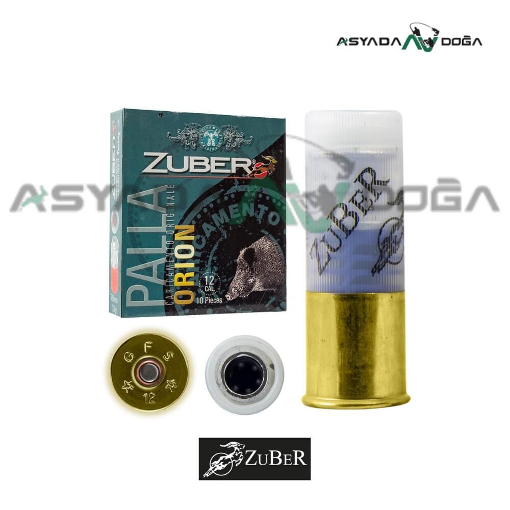 ZUBER 12 CAL 33 GR ORION SLUG TEK KURSUN AV FİŞEĞİ