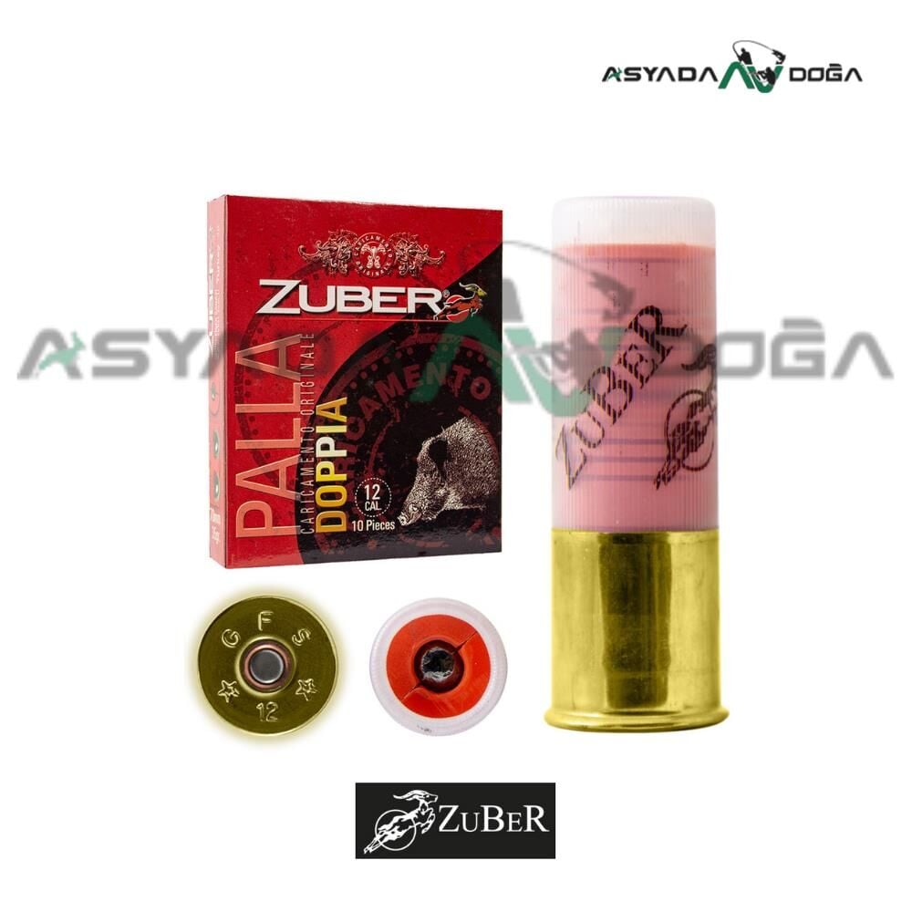 ZUBER 12 CAL 29 GR DOPPIA İKİLİ KURSUN AV FİŞEĞİ