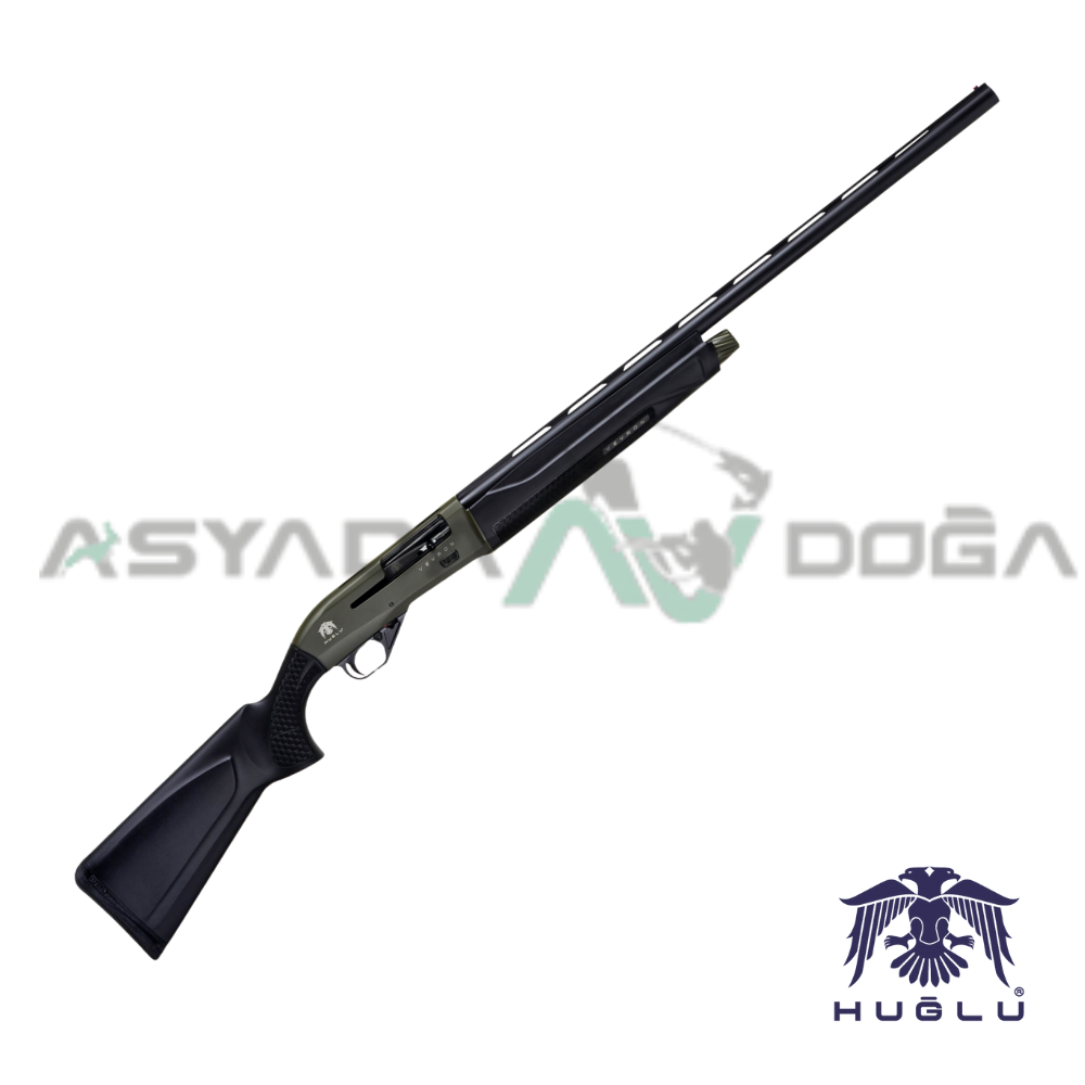 HUĞLU Veyron Sentetik Yeşil Yarı Otomatik Av Tüfeği