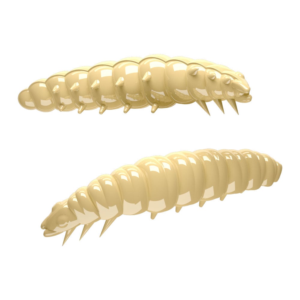 Libra Lures Larva 3.5 Cm Alabalık Silikon Yem CHEESE - PEYNIRLI