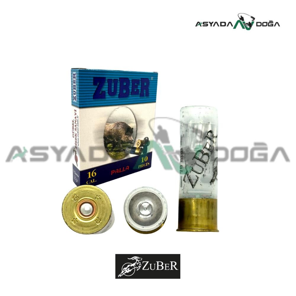 ZUBER 16 CAL 25 GR PALLA SLUG TEK KURSUN AV FİŞEĞİ