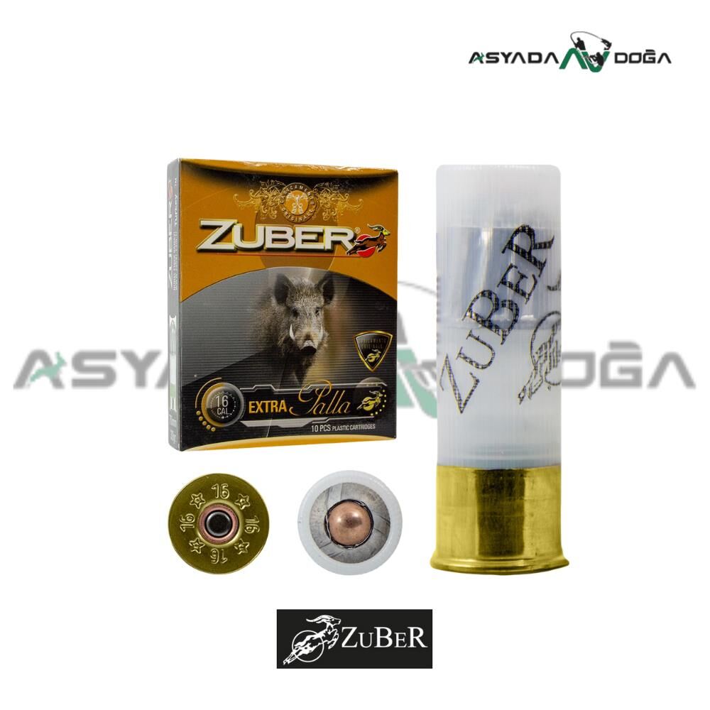 ZUBER 16 CAL 30 GR EXTRA SLUG TEK KURSUN AV FİŞEĞİ