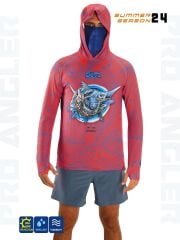 Fujin Rolla S26 Buff Hoodie Swordfish Red T-Shirt
