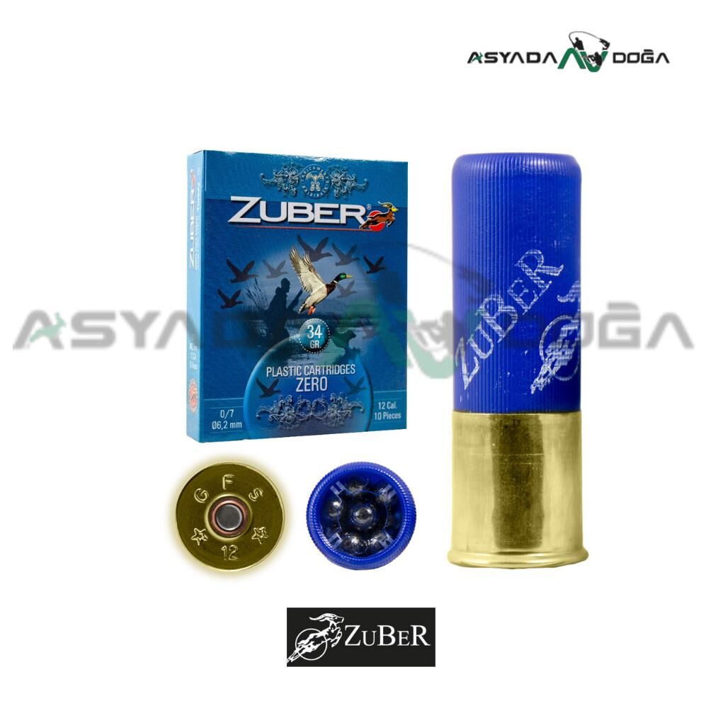 ZUBER 12 CAL 34 GR 0/5 ZERO ŞEVROTİN AV FİŞEĞİ