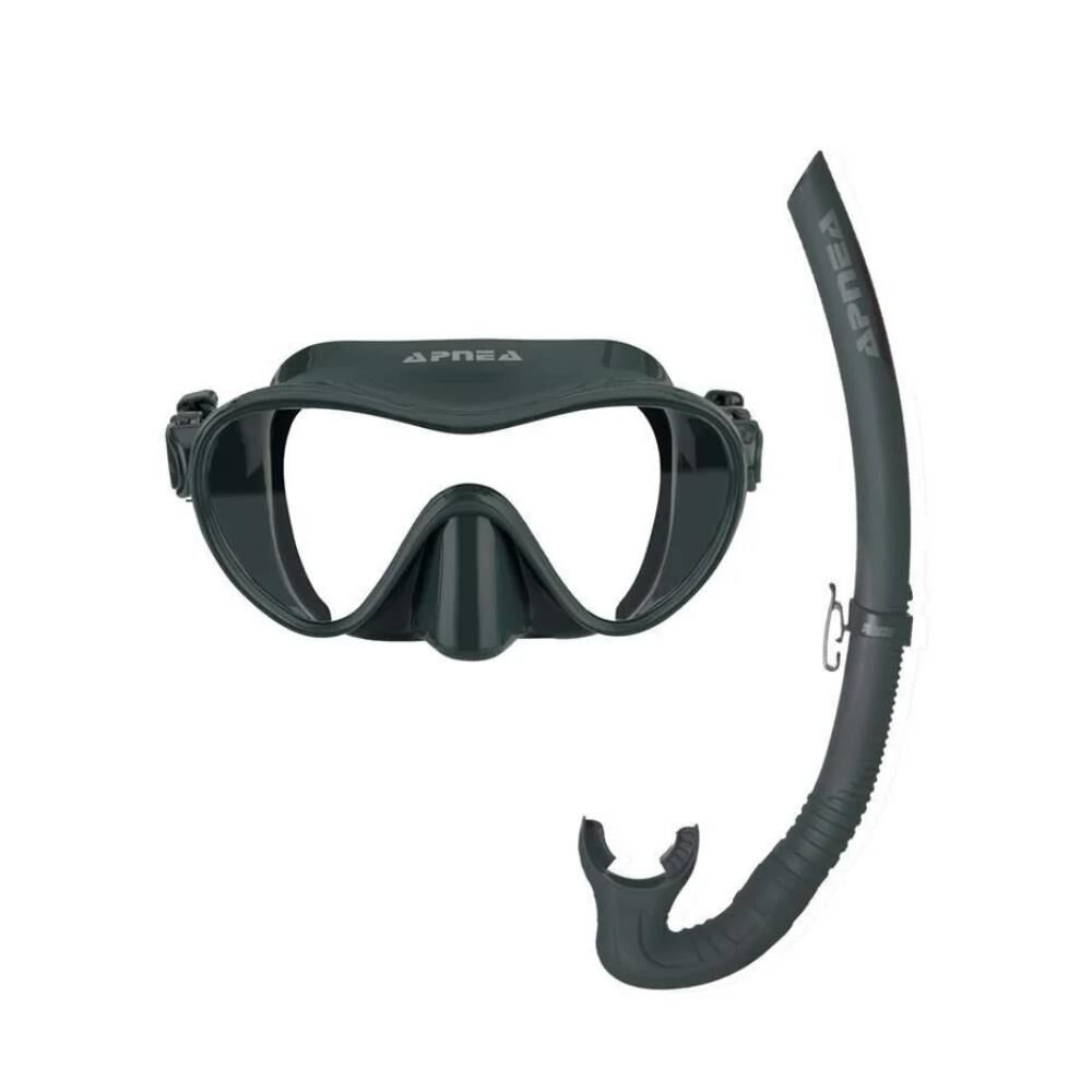 APNEA Royal Black Şnorkel Maske Set