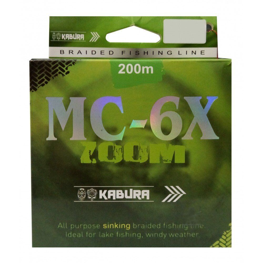 Kabura MC-6X 200 Mt İp Misina