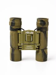 Nikula Mini 10x25 Haki Kamuflaj El Dürbün