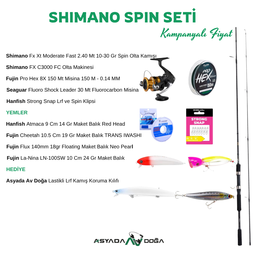 Shimano Spin Olta Seti