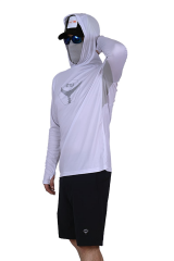 Fujin Pro Angler Dark White T-Shirt