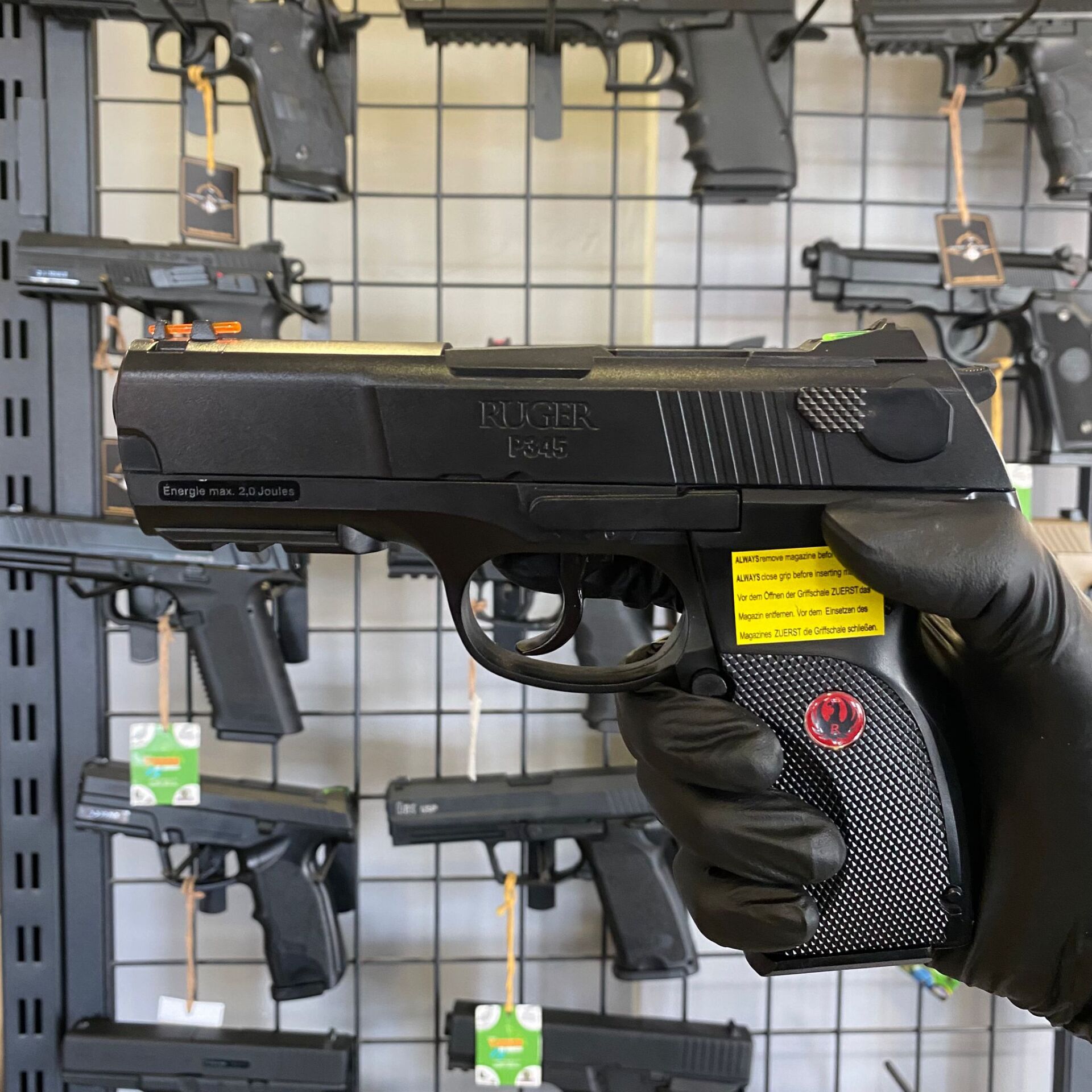 UMAREX Ruger P345 Siyah CO2 NBB Airsoft Tabanca