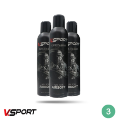 VSPORT Green Gas Airsoft Tabanca Gazı 3 Adet