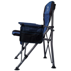 WINDCAMP Katlanır Kamp Sandalyesi Lüx Mavi