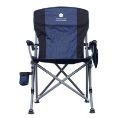 WINDCAMP Katlanır Kamp Sandalyesi Lüx Mavi
