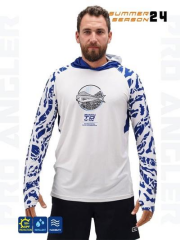 Fujin Pro Angler S24 Buff Hoodie Lambuka Navy T-Shirt