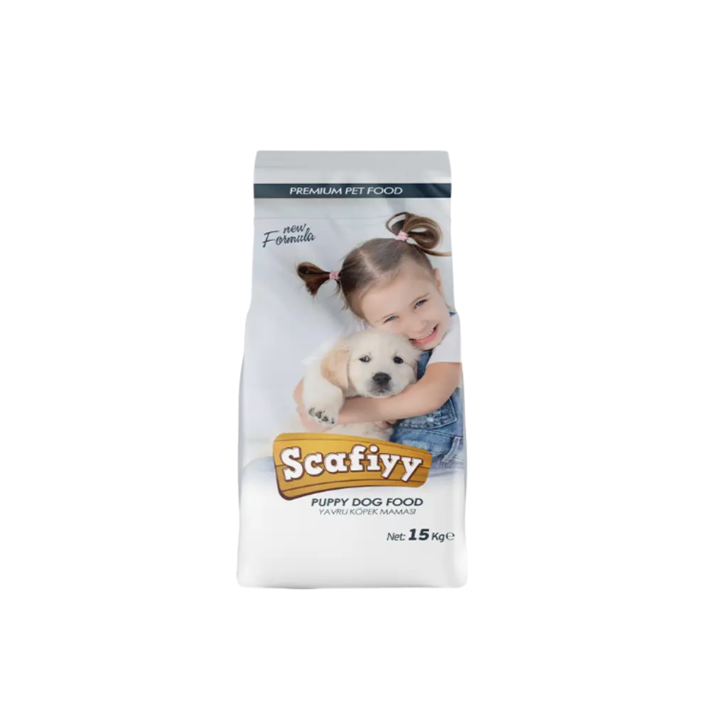 SCAFIYY Kuzu Etli Yavru Köpek Maması 15 KG