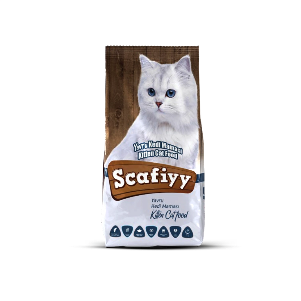 SCAFIYY Tavuklu Yavru Kedi Maması 2 KG