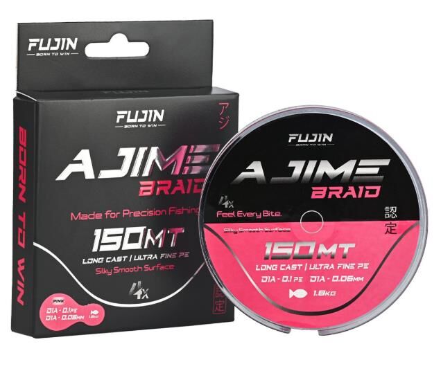 Fujin Ajime 4x Braid Pink 150 Mt İp Misina