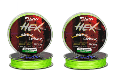 Fujin Hex Braid 8x 50 Mt Fluo Green İp Lider