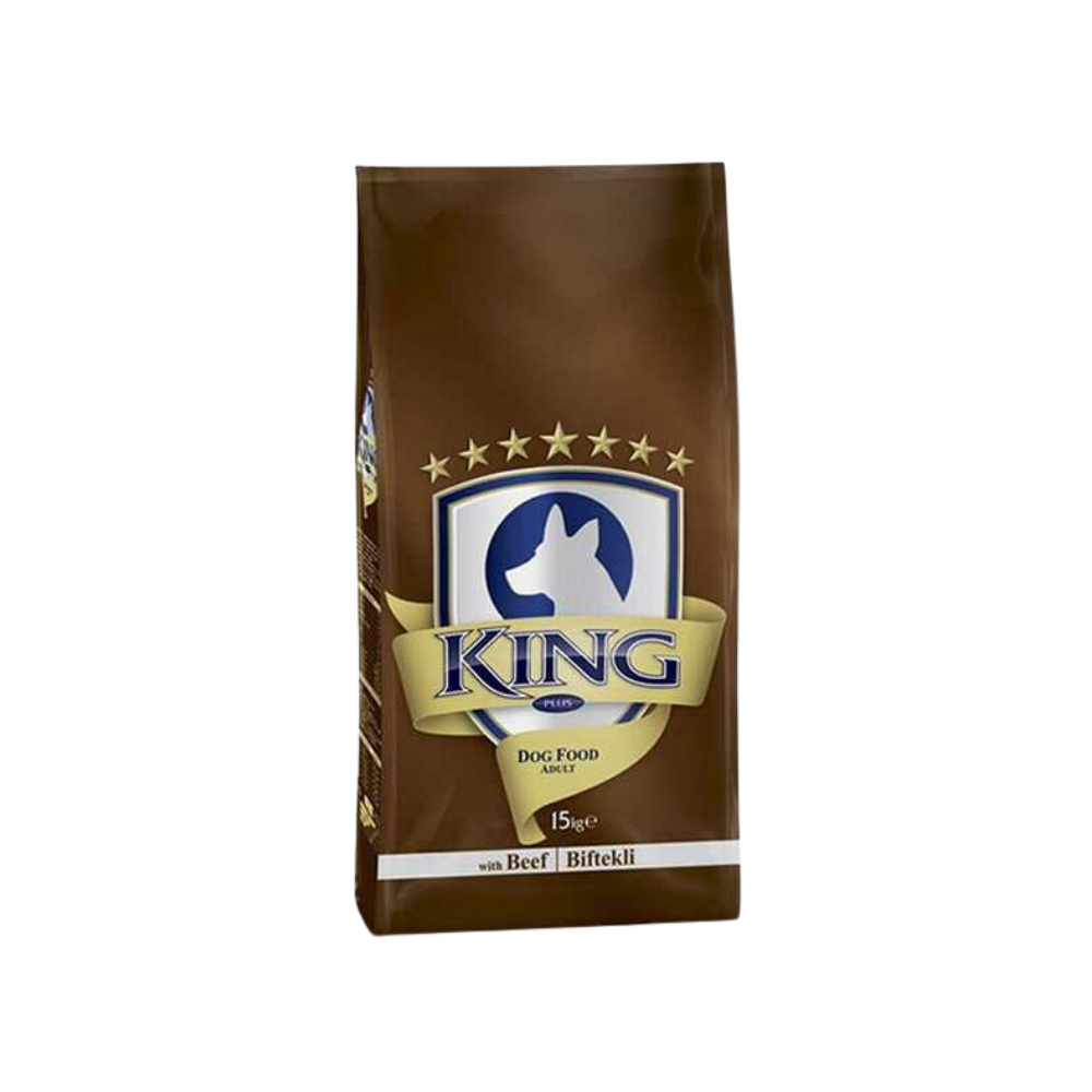 KING Biftekli Yetişkin Köpek Maması 15 KG