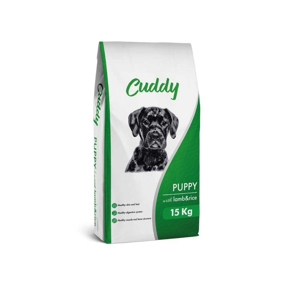 CUDDY Kuzu Etli Yavru Köpek Maması 15 KG