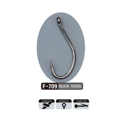 SASAME IGNE SEIGO RINGED F-709 BLACK NIKEL