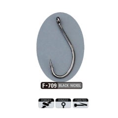 SASAME IGNE SEIGO RINGED F-709 BLACK NIKEL
