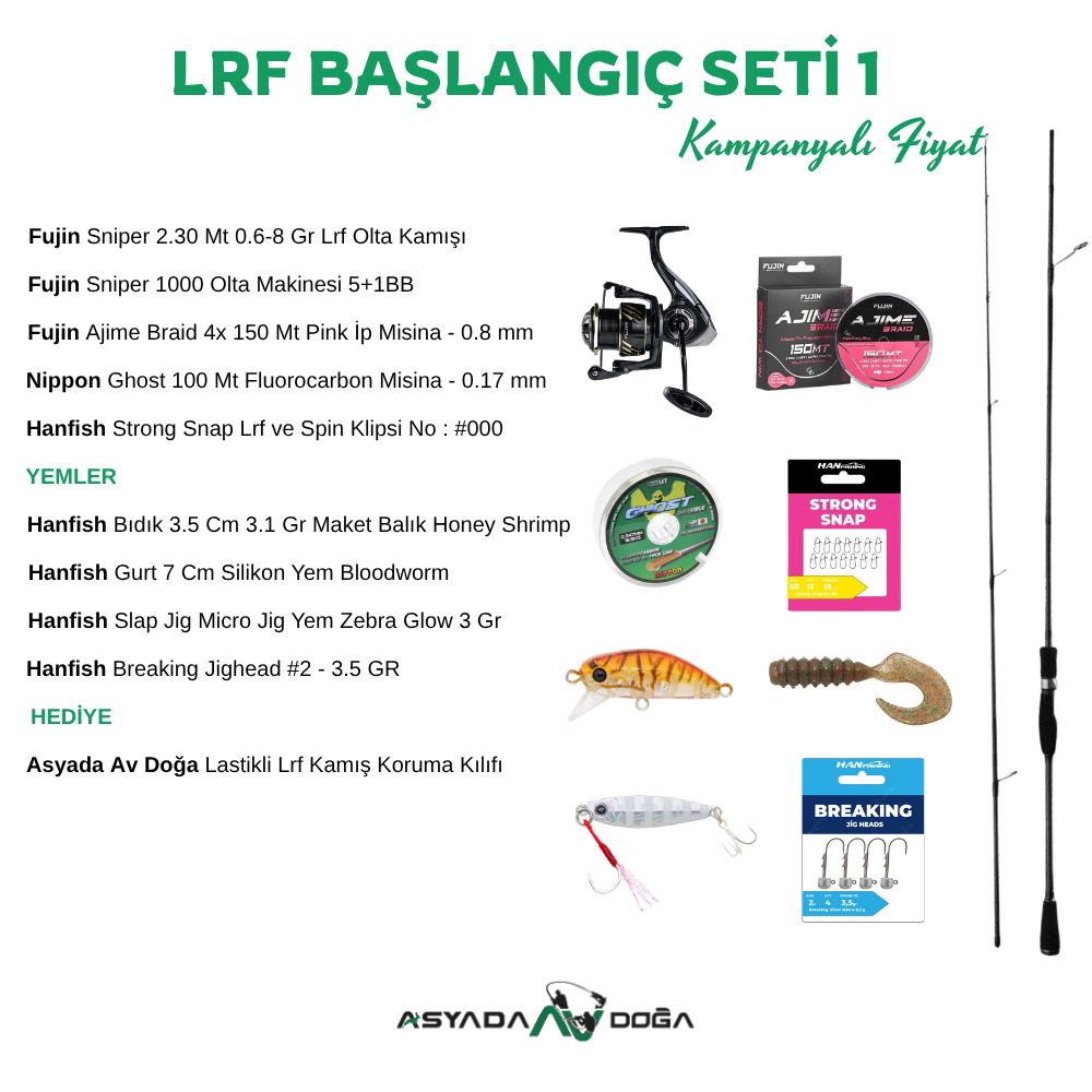Başlangıç Lrf Olta Seti Gold