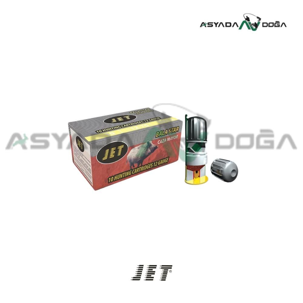 JET 12 CAL BALA STAR SLUG TEK KURSUN AV FİŞEĞİ