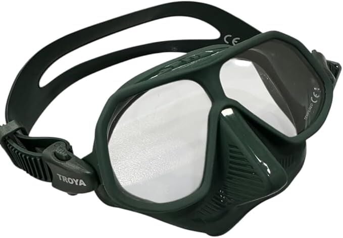 APNEA MASKE TROYA M16 YESIL
