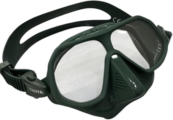 Apnea Troya M16 Yeşil Dalış Maskesi