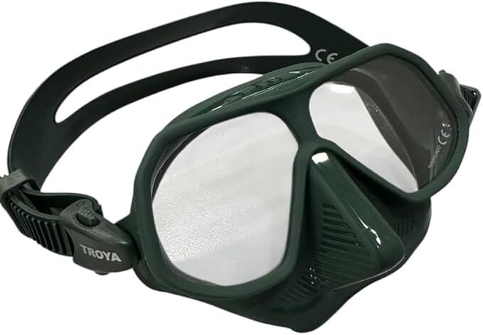 Apnea Troya M16 Yeşil Dalış Maskesi