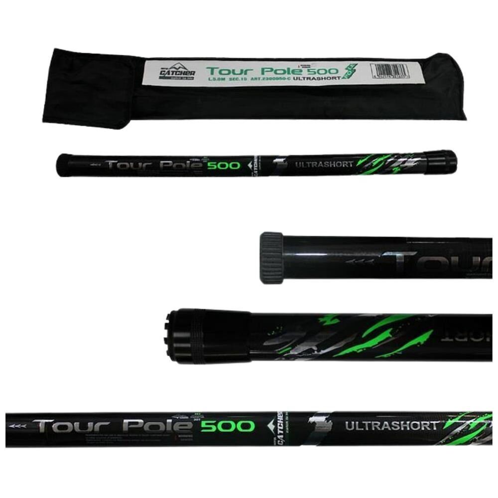 Catcher Tour Pole 5.00 Mt 10-40 Gr Kısa Göl Olta Kamışı