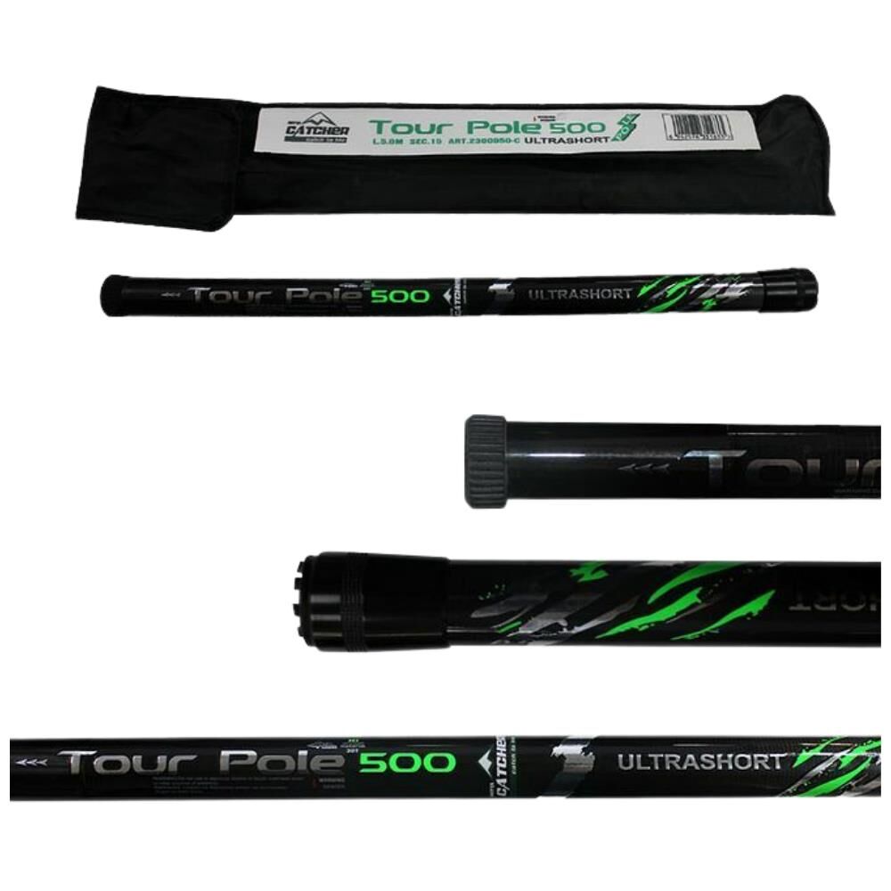 Catcher Tour Pole 5.00 Mt 10-40 Gr Kısa Göl Olta Kamışı