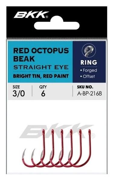 BKK IGNE RED OCTOPUS BEAK STRAIGHT EYE