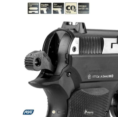 ASG CZ 75D Compact Çift Renk Havalı Tabanca