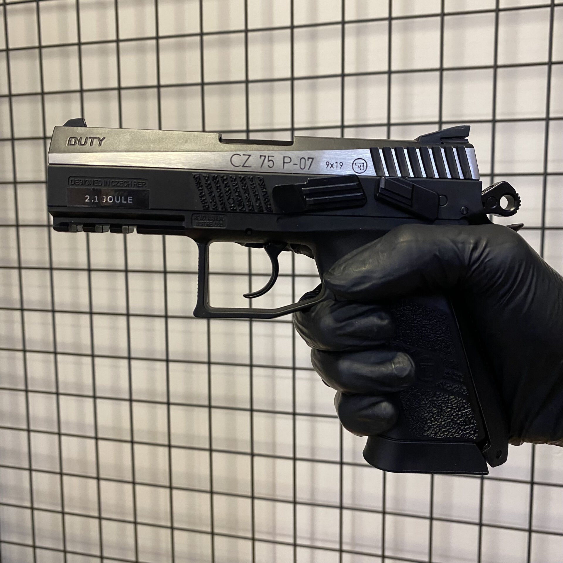 ASG CZ75 P-07 Duty Çift Renk Blowback Havalı Tabanca