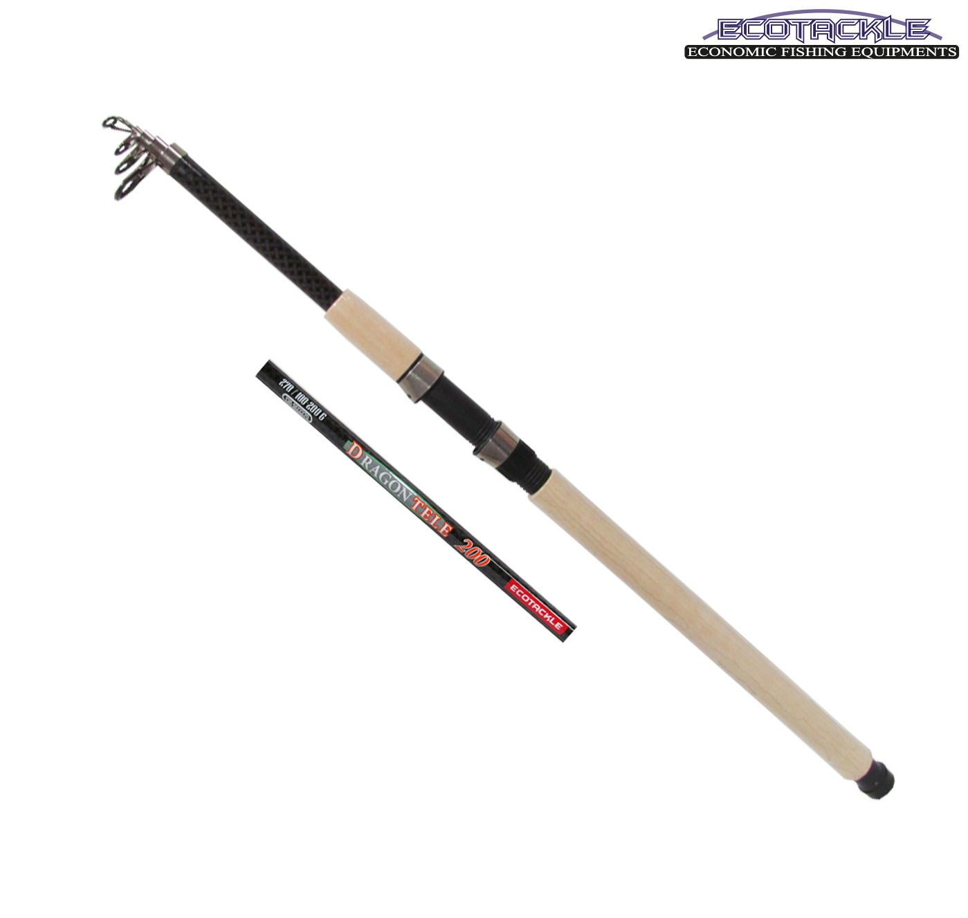 Ecotackle Dragon Tele Mix Karbon 3.50 Mt 100-200 Gr Olta Kamışı