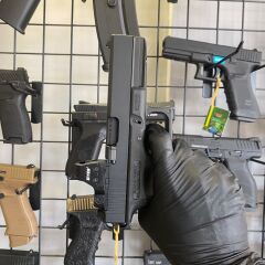 We Glock 17 Gen4 Mos Siyah Blowback Airsoft Tabanca