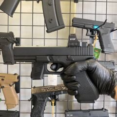 We Glock 17 Gen4 Mos Siyah Blowback Airsoft Tabanca