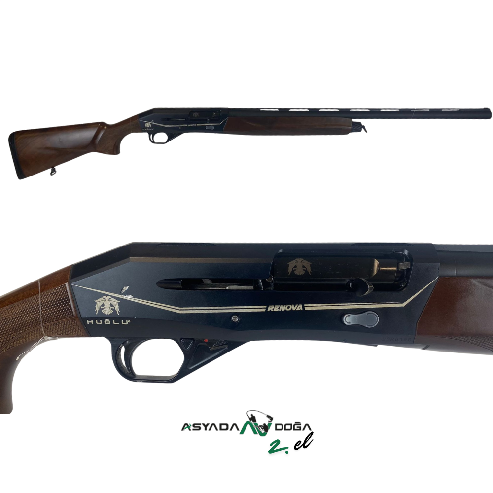 HUĞLU Renova Siyah Yarı Otomatik Av Tüfeği 2. El