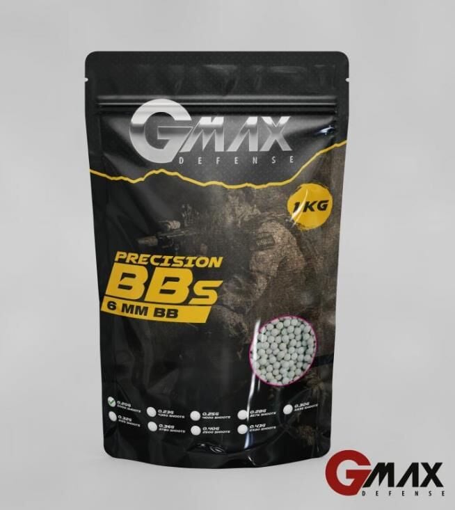G-MAX 0.28 Gr Airsoft 6 mm BB 1 KG
