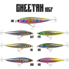 Fujin Cheetah 105F 10.5 Cm 19 Gr Maket Balık