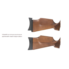 HATSAN AT44W-10 Ahşap PCP Havalı Tüfek